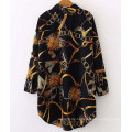 Fashion Casual Oversized Women Blouses Spring Chiffon Loose Tops Shirts